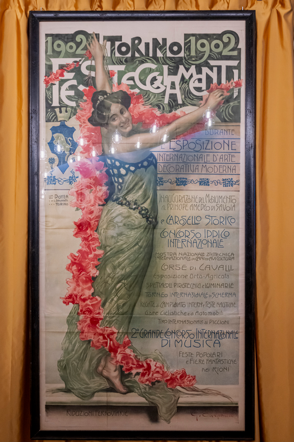 LIberty - poster festeggiamenti 1902