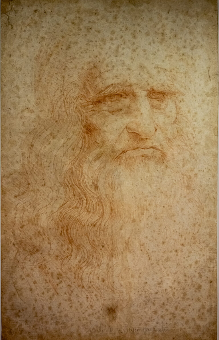 ritratto di Leonardo da Vinci - Biblioteca Reale - Torino